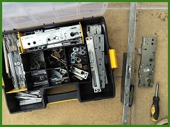 replacing lock parts